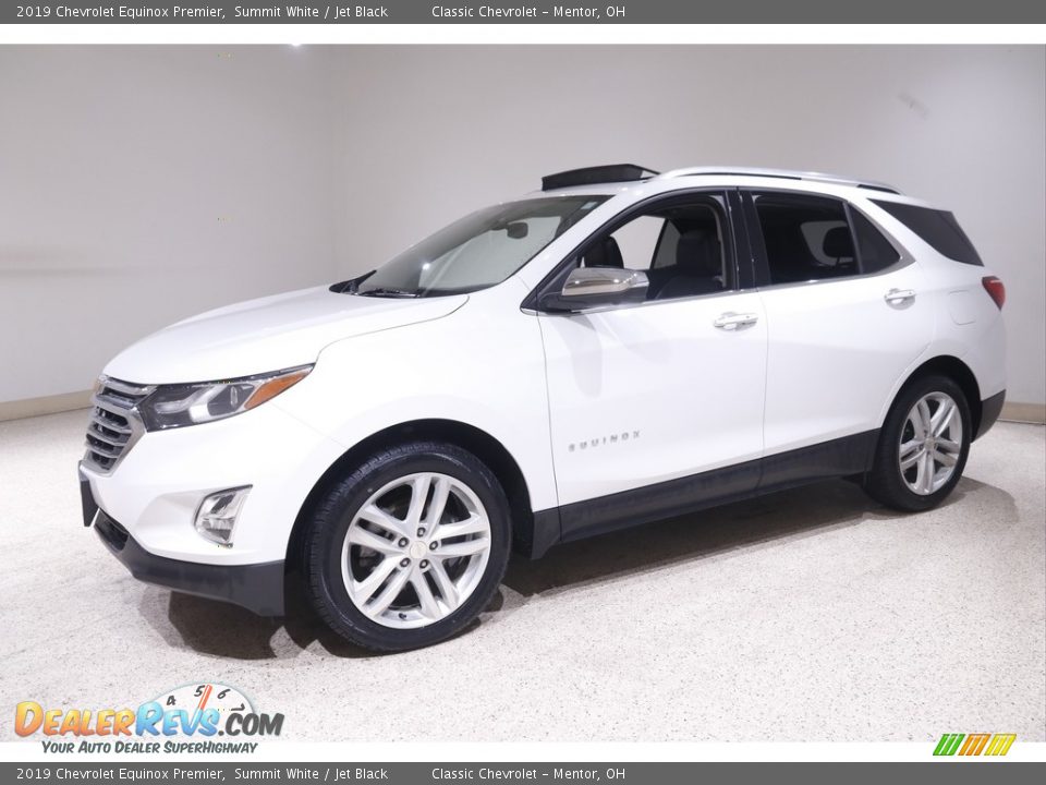 2019 Chevrolet Equinox Premier Summit White / Jet Black Photo #3