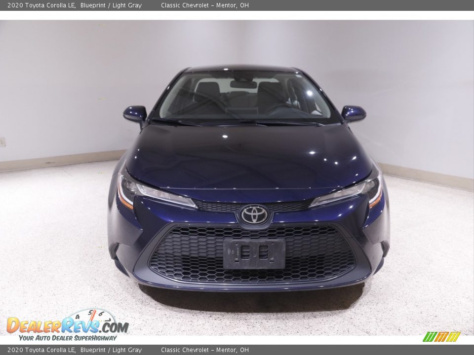 2020 Toyota Corolla LE Blueprint / Light Gray Photo #2