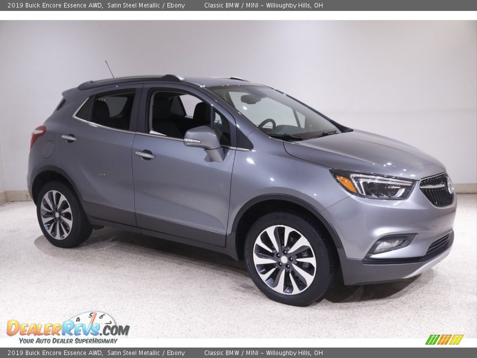 Satin Steel Metallic 2019 Buick Encore Essence AWD Photo #1