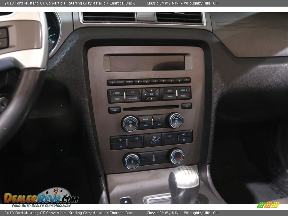 2013 Ford Mustang GT Convertible Sterling Gray Metallic / Charcoal Black Photo #10