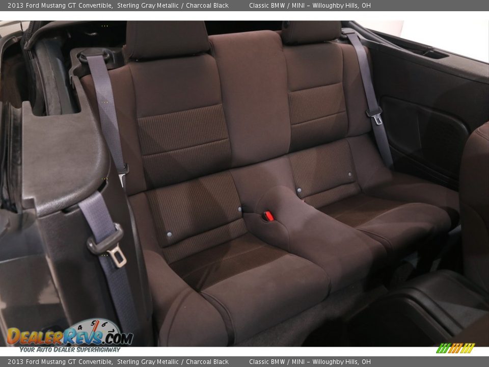 Rear Seat of 2013 Ford Mustang GT Convertible Photo #15