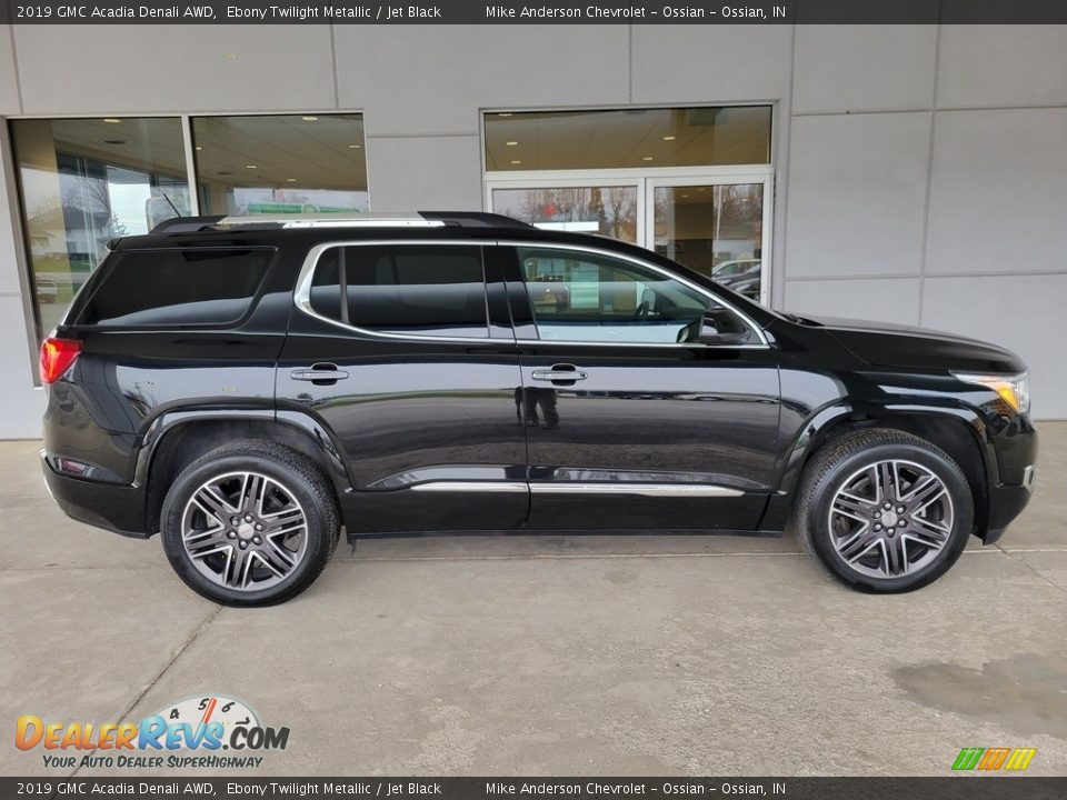 2019 GMC Acadia Denali AWD Ebony Twilight Metallic / Jet Black Photo #3