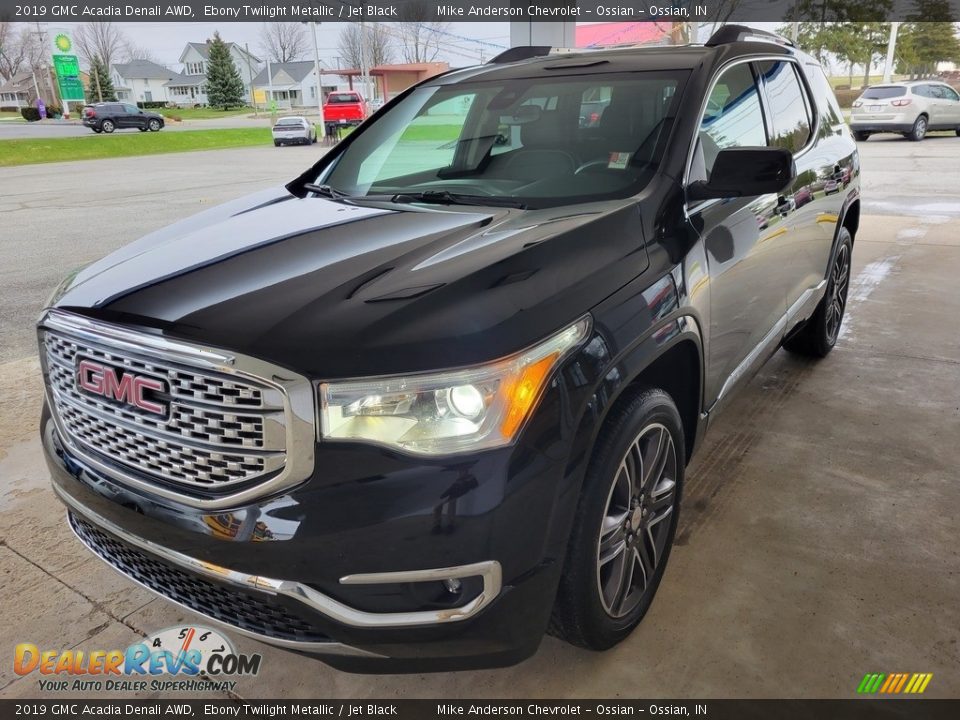 2019 GMC Acadia Denali AWD Ebony Twilight Metallic / Jet Black Photo #10