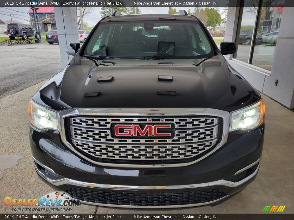 2019 GMC Acadia Denali AWD Ebony Twilight Metallic / Jet Black Photo #11