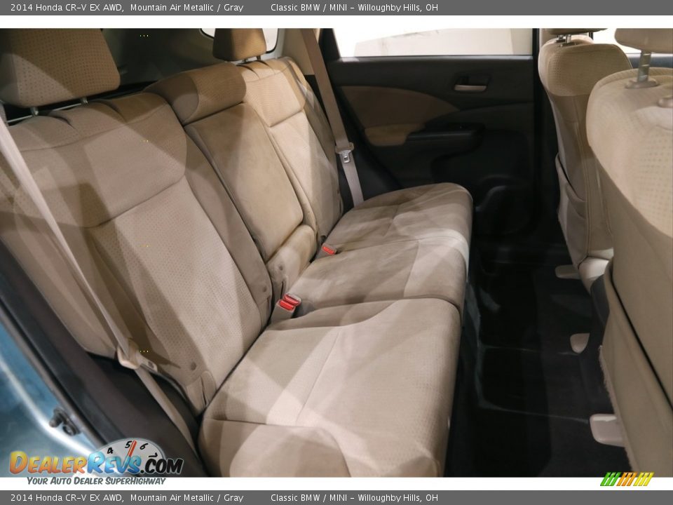 2014 Honda CR-V EX AWD Mountain Air Metallic / Gray Photo #15