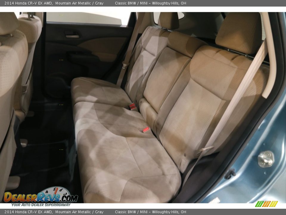 2014 Honda CR-V EX AWD Mountain Air Metallic / Gray Photo #16