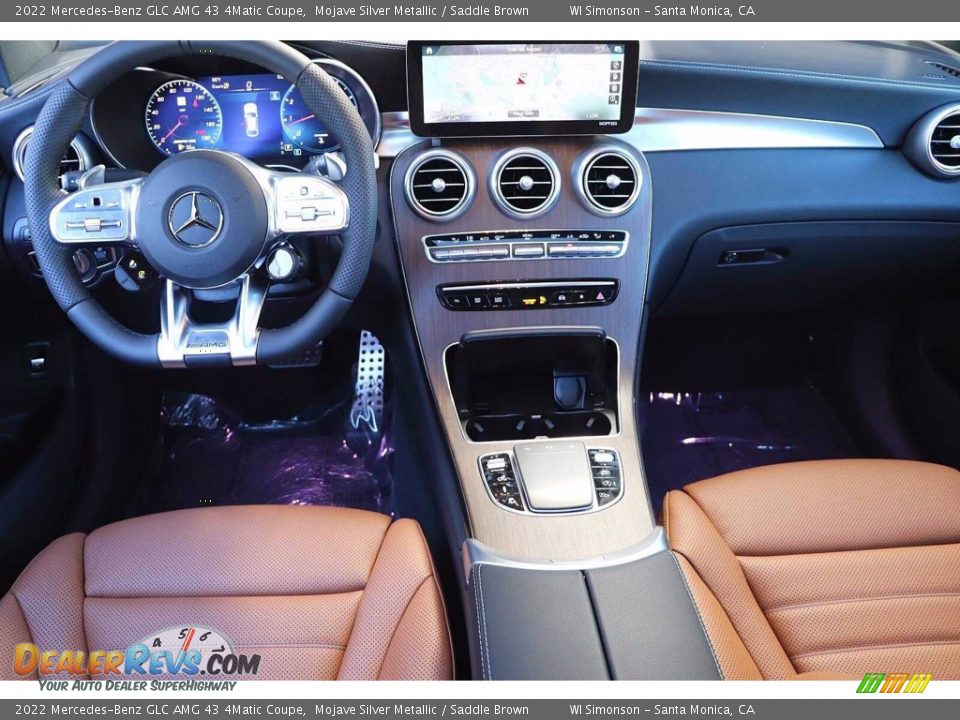 Dashboard of 2022 Mercedes-Benz GLC AMG 43 4Matic Coupe Photo #12