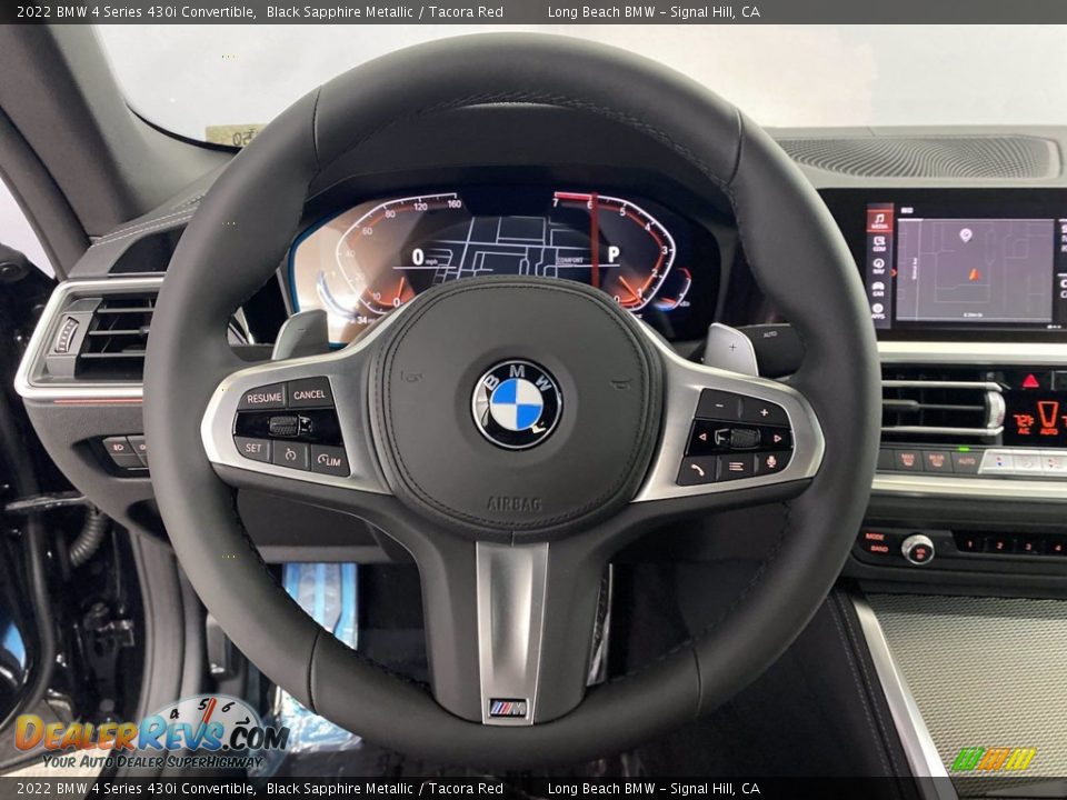 2022 BMW 4 Series 430i Convertible Steering Wheel Photo #14