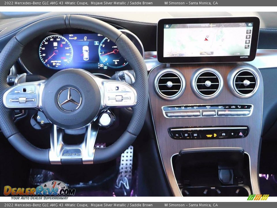 Controls of 2022 Mercedes-Benz GLC AMG 43 4Matic Coupe Photo #13