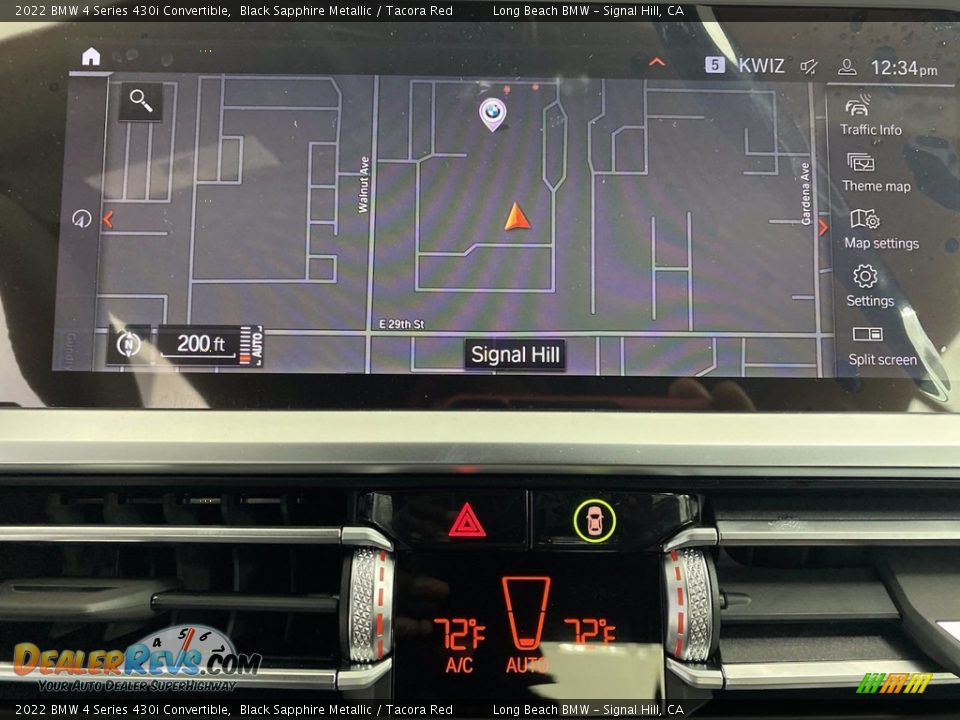 Navigation of 2022 BMW 4 Series 430i Convertible Photo #19
