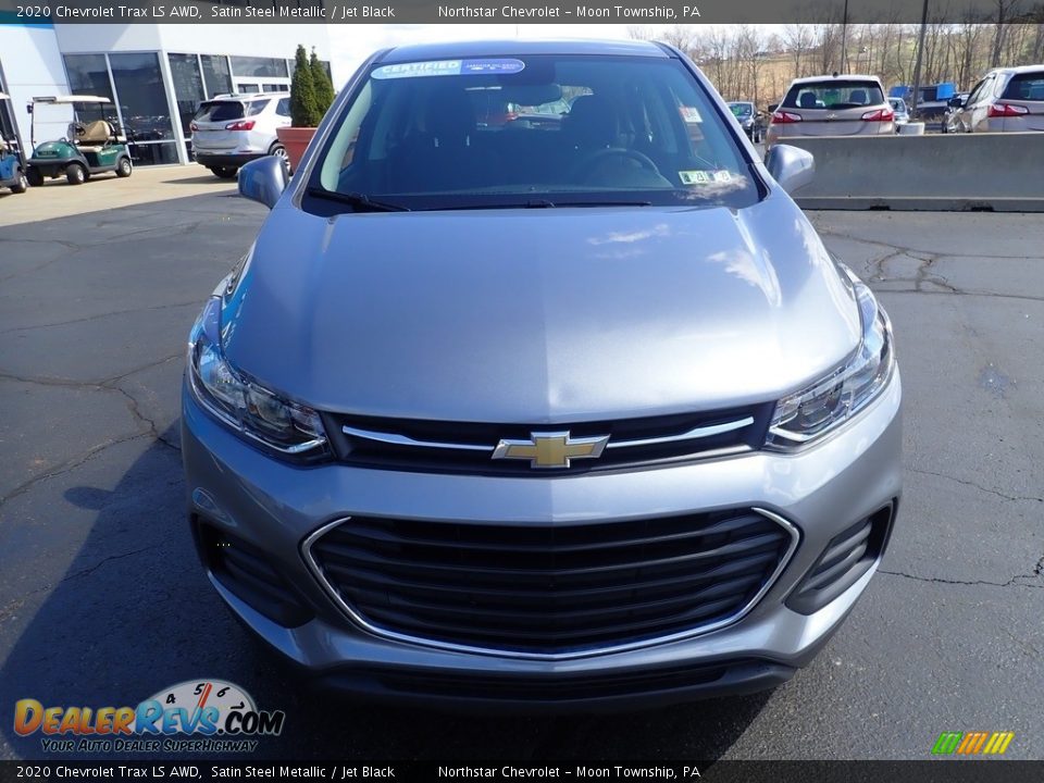 2020 Chevrolet Trax LS AWD Satin Steel Metallic / Jet Black Photo #13