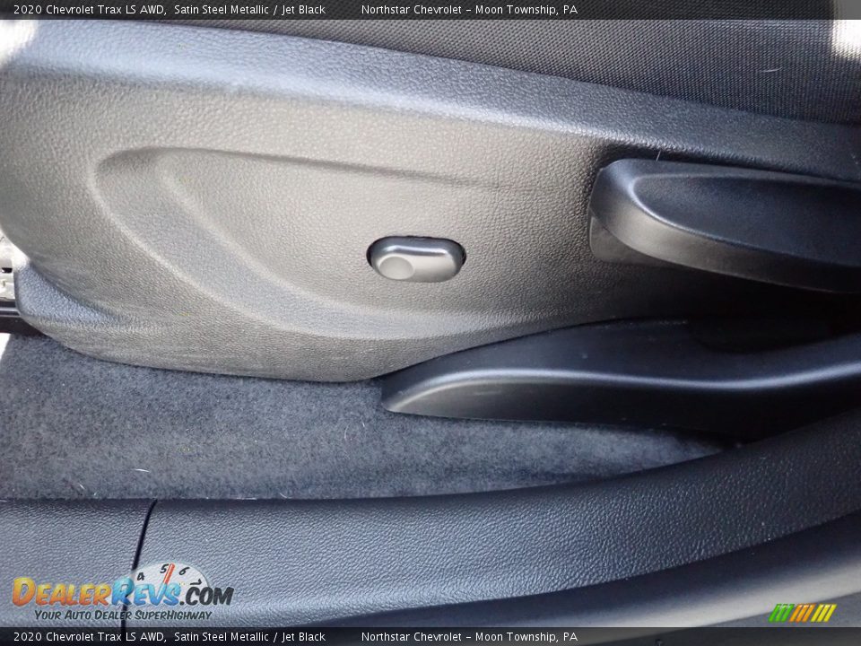 2020 Chevrolet Trax LS AWD Satin Steel Metallic / Jet Black Photo #25
