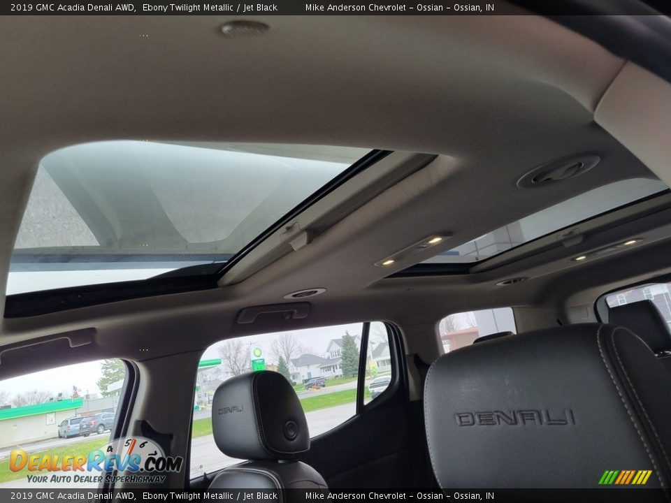 2019 GMC Acadia Denali AWD Ebony Twilight Metallic / Jet Black Photo #33
