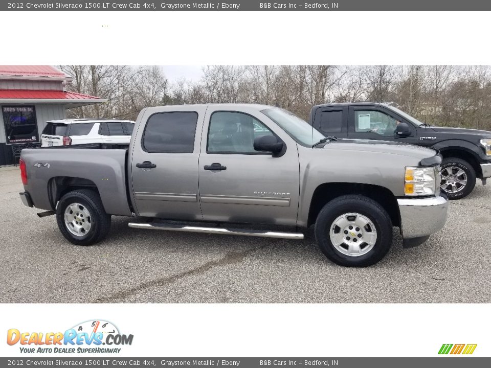 2012 Chevrolet Silverado 1500 LT Crew Cab 4x4 Graystone Metallic / Ebony Photo #1