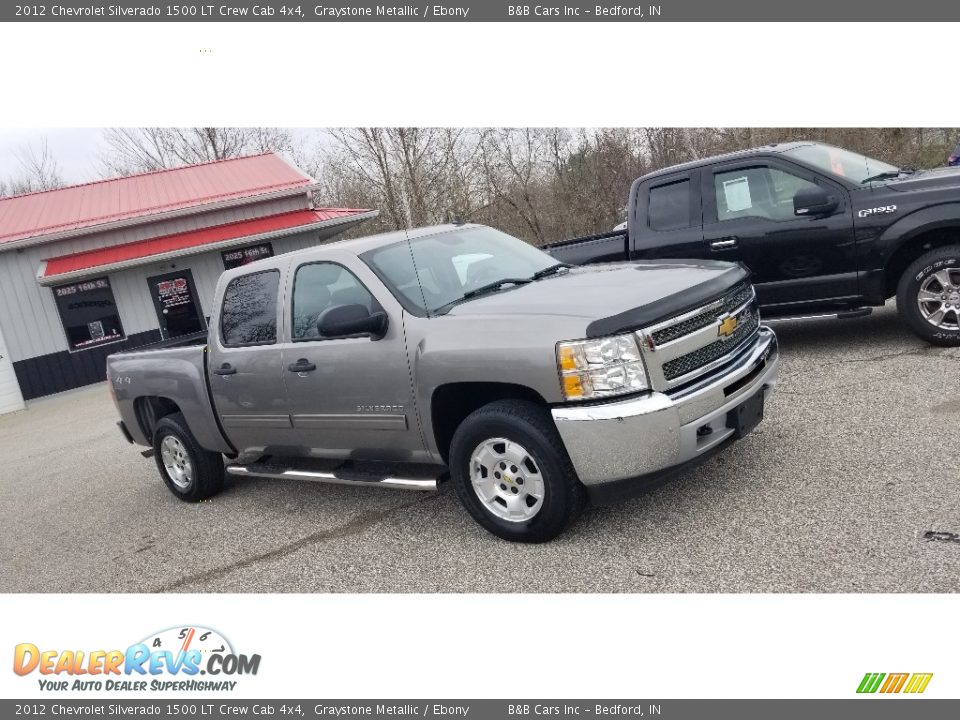 2012 Chevrolet Silverado 1500 LT Crew Cab 4x4 Graystone Metallic / Ebony Photo #2
