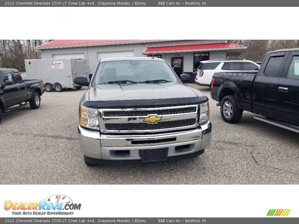2012 Chevrolet Silverado 1500 LT Crew Cab 4x4 Graystone Metallic / Ebony Photo #3