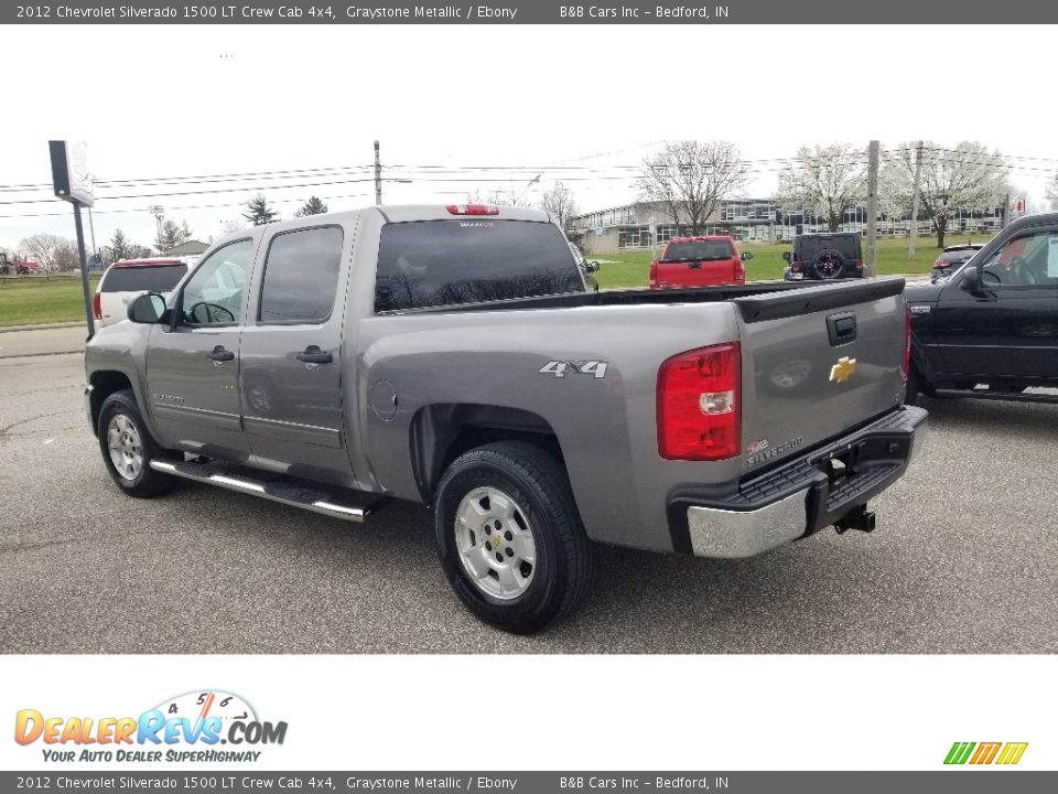 2012 Chevrolet Silverado 1500 LT Crew Cab 4x4 Graystone Metallic / Ebony Photo #5
