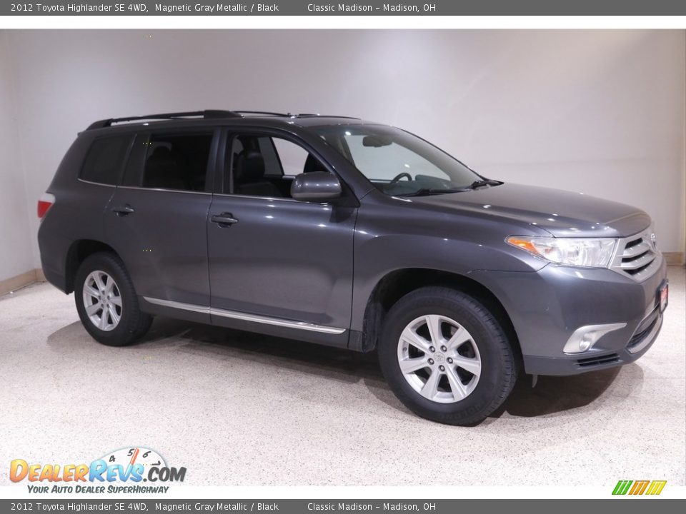 2012 Toyota Highlander SE 4WD Magnetic Gray Metallic / Black Photo #1