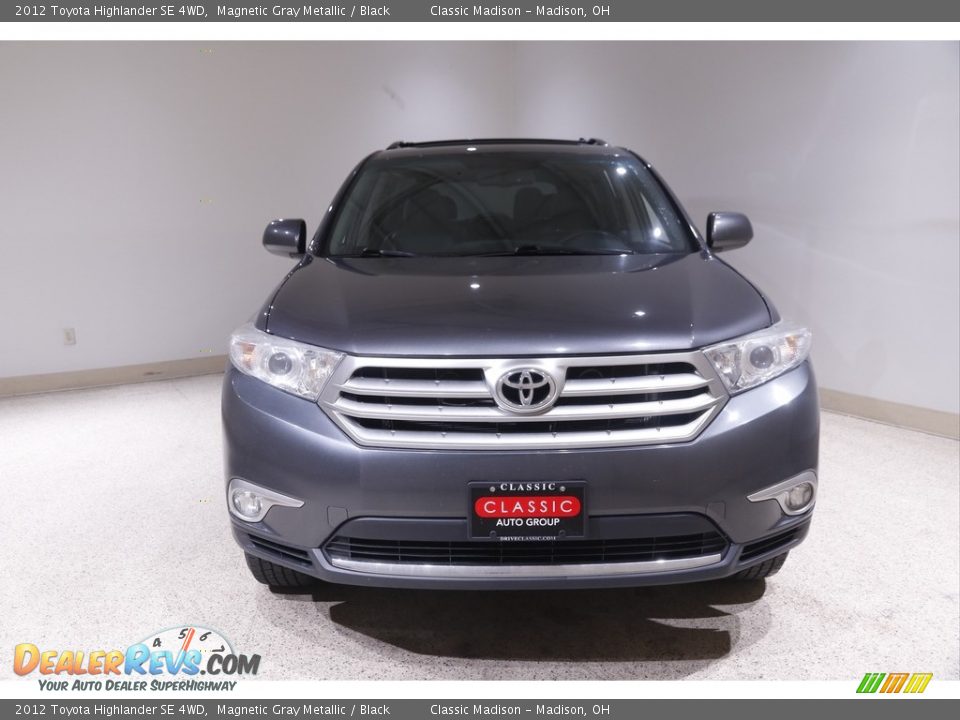 2012 Toyota Highlander SE 4WD Magnetic Gray Metallic / Black Photo #2
