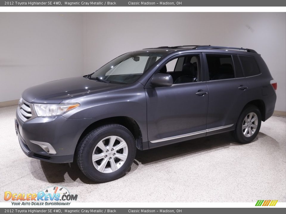 2012 Toyota Highlander SE 4WD Magnetic Gray Metallic / Black Photo #3