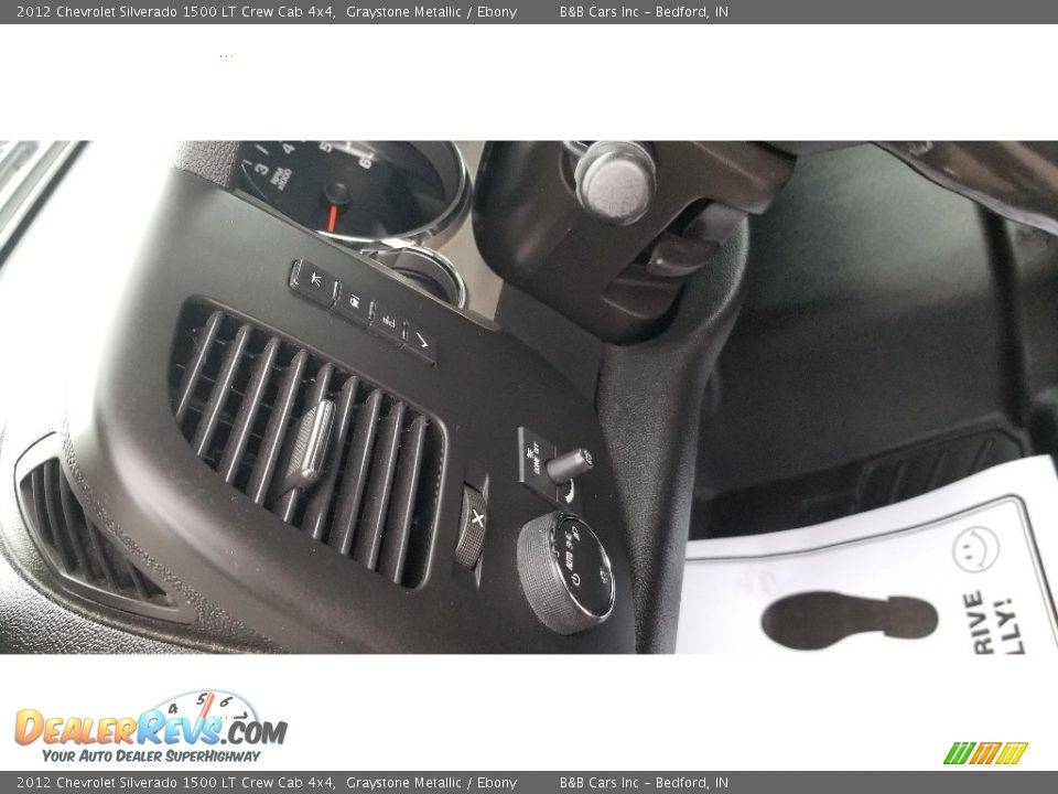 2012 Chevrolet Silverado 1500 LT Crew Cab 4x4 Graystone Metallic / Ebony Photo #10