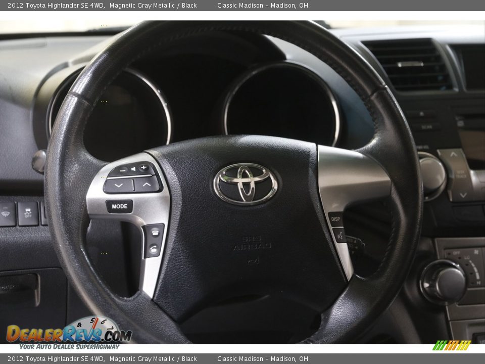 2012 Toyota Highlander SE 4WD Magnetic Gray Metallic / Black Photo #7