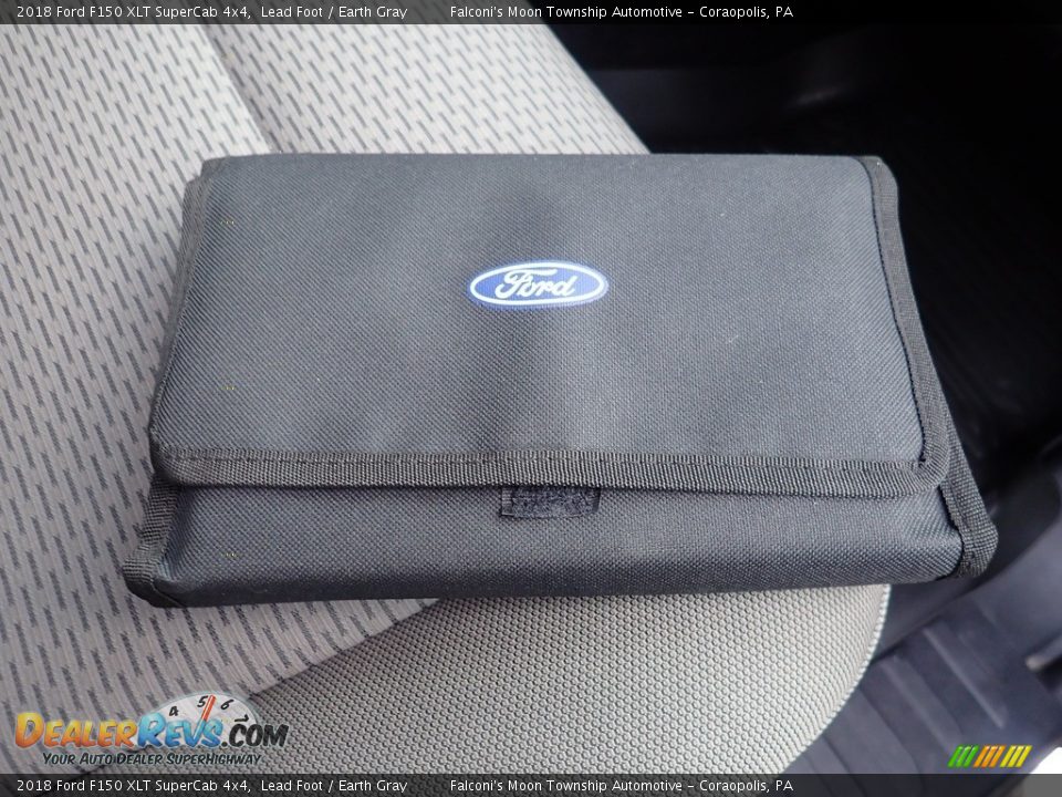 2018 Ford F150 XLT SuperCab 4x4 Lead Foot / Earth Gray Photo #14