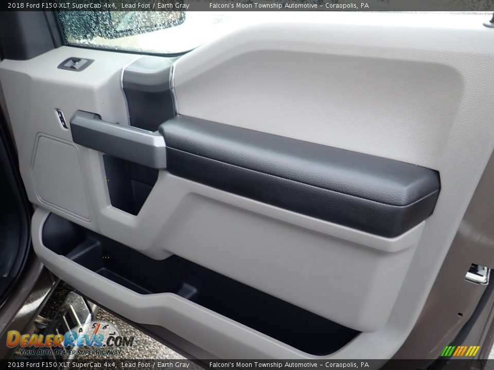 2018 Ford F150 XLT SuperCab 4x4 Lead Foot / Earth Gray Photo #15
