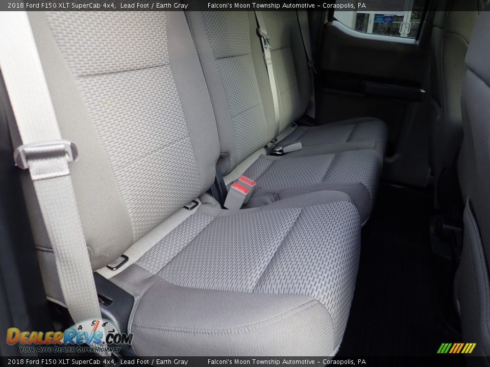 2018 Ford F150 XLT SuperCab 4x4 Lead Foot / Earth Gray Photo #16
