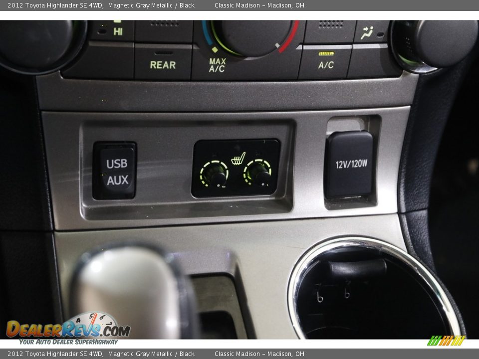 2012 Toyota Highlander SE 4WD Magnetic Gray Metallic / Black Photo #12