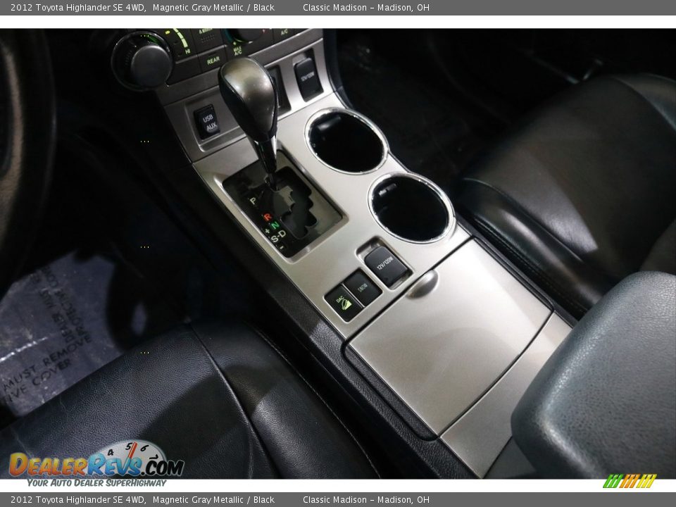 2012 Toyota Highlander SE 4WD Magnetic Gray Metallic / Black Photo #13
