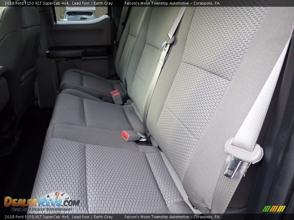 2018 Ford F150 XLT SuperCab 4x4 Lead Foot / Earth Gray Photo #19