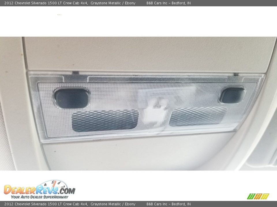 2012 Chevrolet Silverado 1500 LT Crew Cab 4x4 Graystone Metallic / Ebony Photo #17