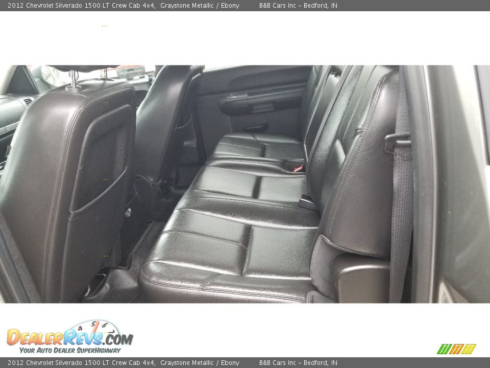 2012 Chevrolet Silverado 1500 LT Crew Cab 4x4 Graystone Metallic / Ebony Photo #18