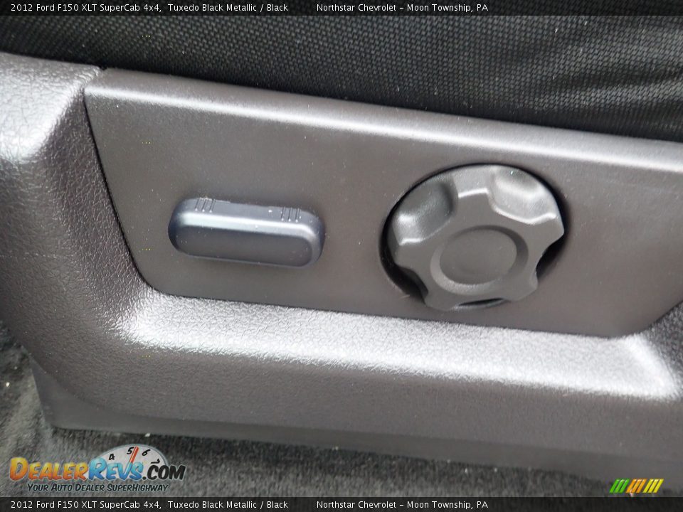 2012 Ford F150 XLT SuperCab 4x4 Tuxedo Black Metallic / Black Photo #15