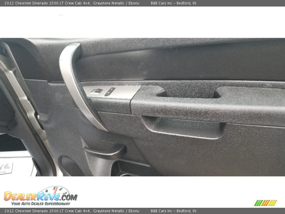 2012 Chevrolet Silverado 1500 LT Crew Cab 4x4 Graystone Metallic / Ebony Photo #20
