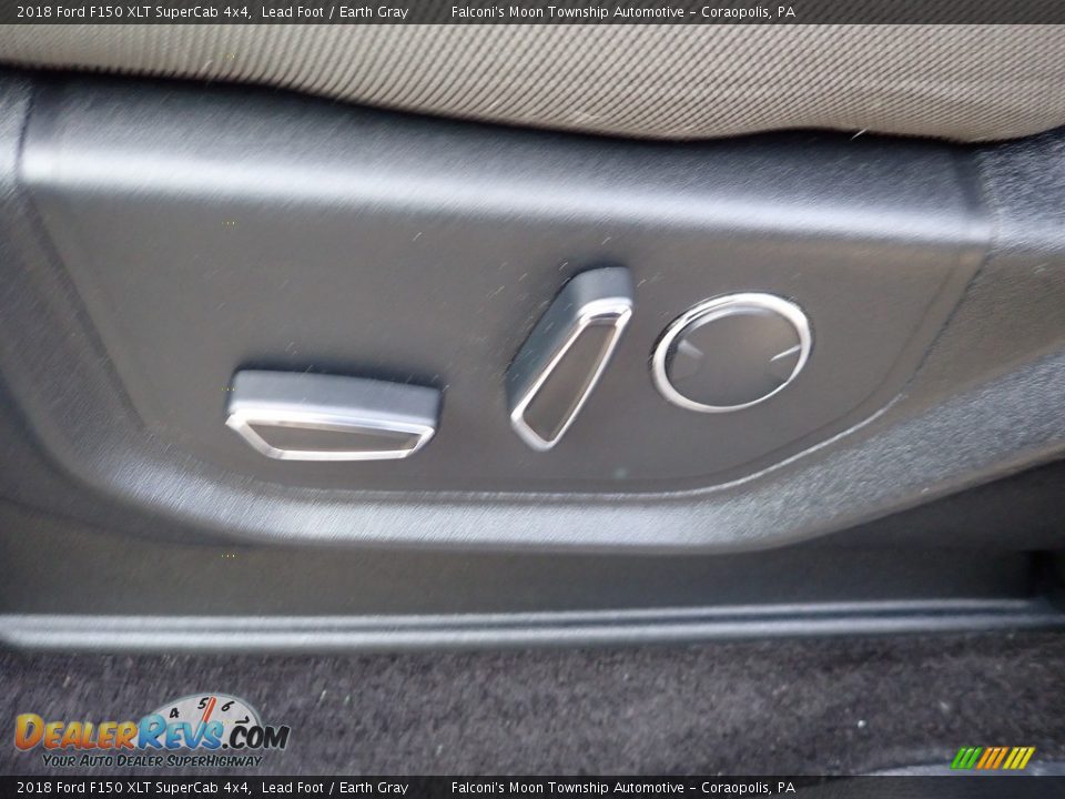 2018 Ford F150 XLT SuperCab 4x4 Lead Foot / Earth Gray Photo #23