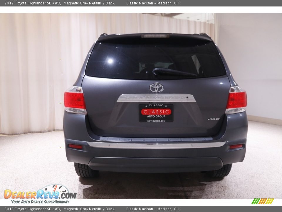 2012 Toyota Highlander SE 4WD Magnetic Gray Metallic / Black Photo #19
