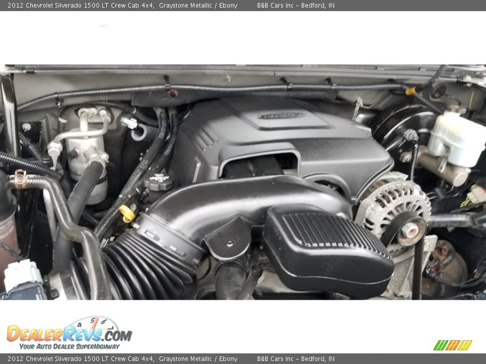 2012 Chevrolet Silverado 1500 LT Crew Cab 4x4 Graystone Metallic / Ebony Photo #22