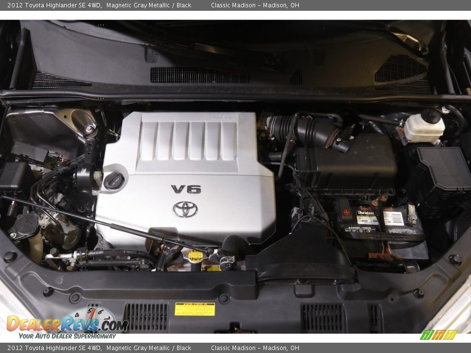 2012 Toyota Highlander SE 4WD Magnetic Gray Metallic / Black Photo #20
