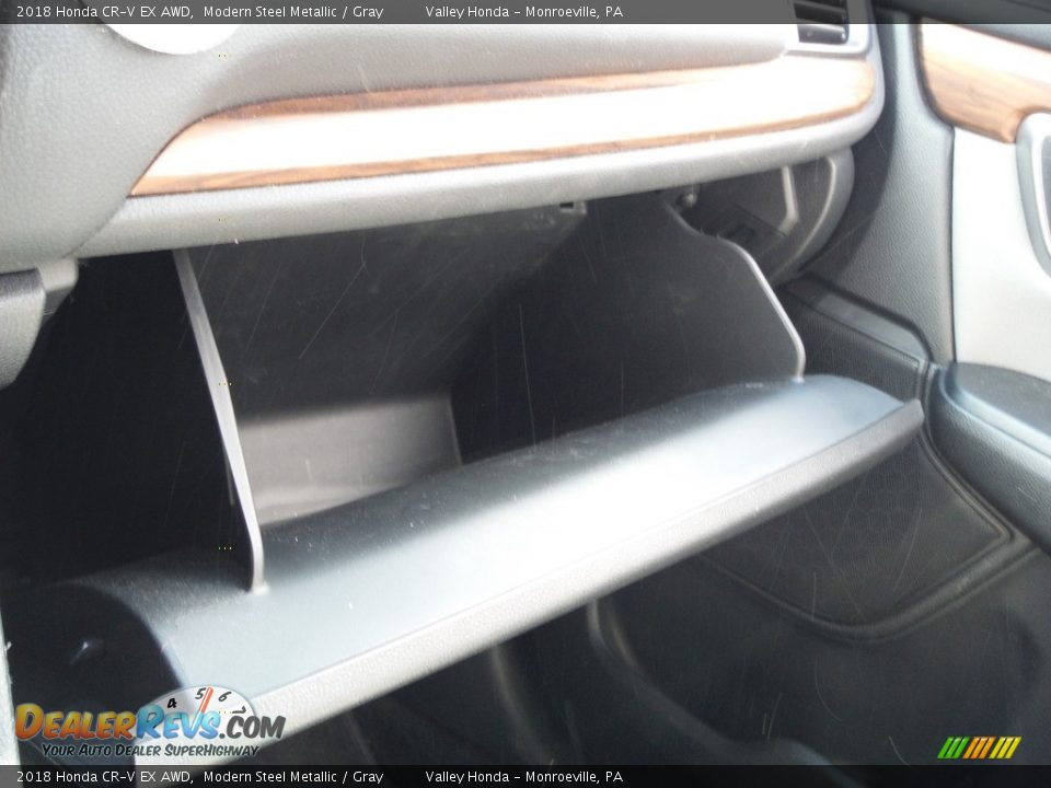 2018 Honda CR-V EX AWD Modern Steel Metallic / Gray Photo #23