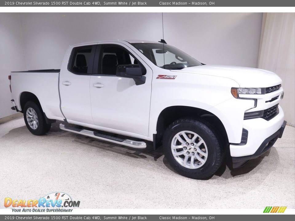 2019 Chevrolet Silverado 1500 RST Double Cab 4WD Summit White / Jet Black Photo #1