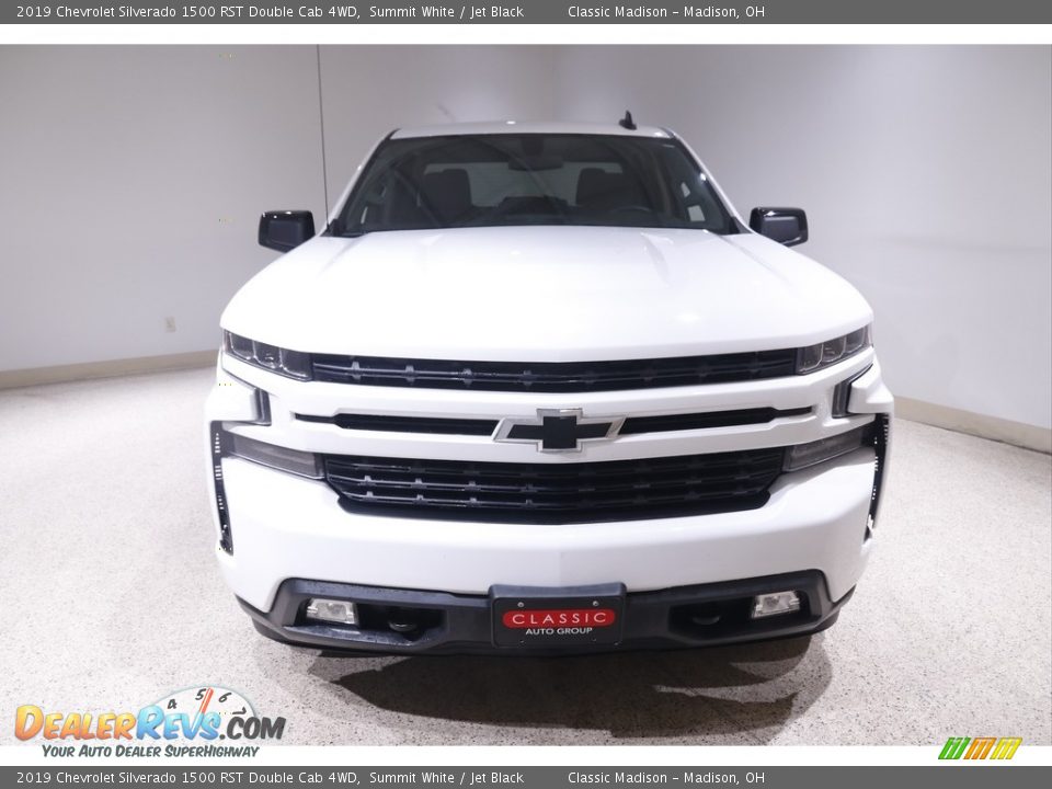 2019 Chevrolet Silverado 1500 RST Double Cab 4WD Summit White / Jet Black Photo #2