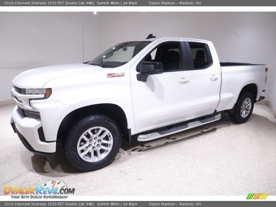 2019 Chevrolet Silverado 1500 RST Double Cab 4WD Summit White / Jet Black Photo #3