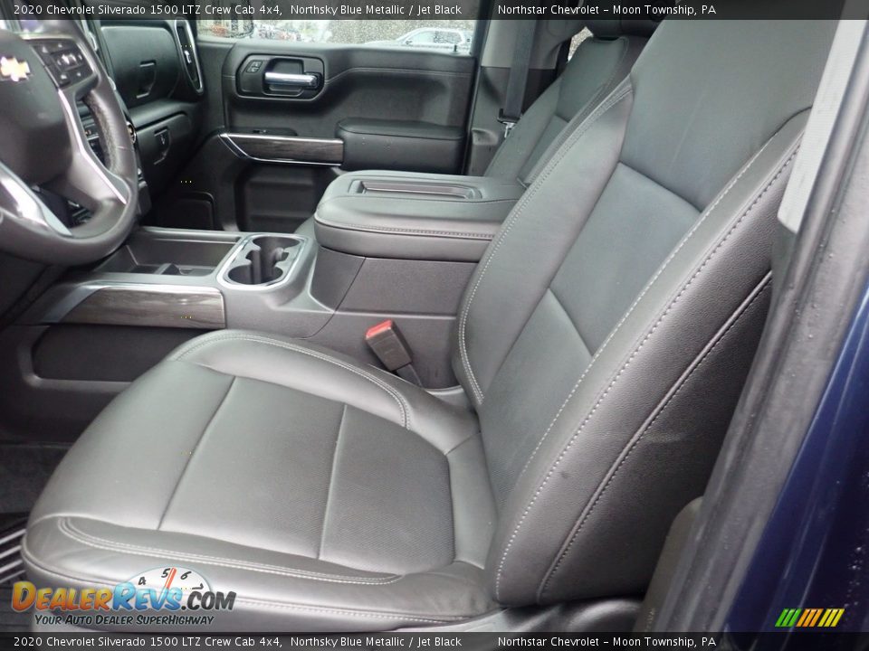 2020 Chevrolet Silverado 1500 LTZ Crew Cab 4x4 Northsky Blue Metallic / Jet Black Photo #20