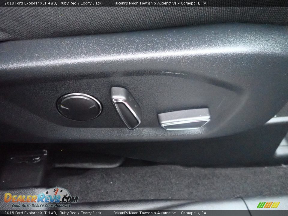 2018 Ford Explorer XLT 4WD Ruby Red / Ebony Black Photo #13