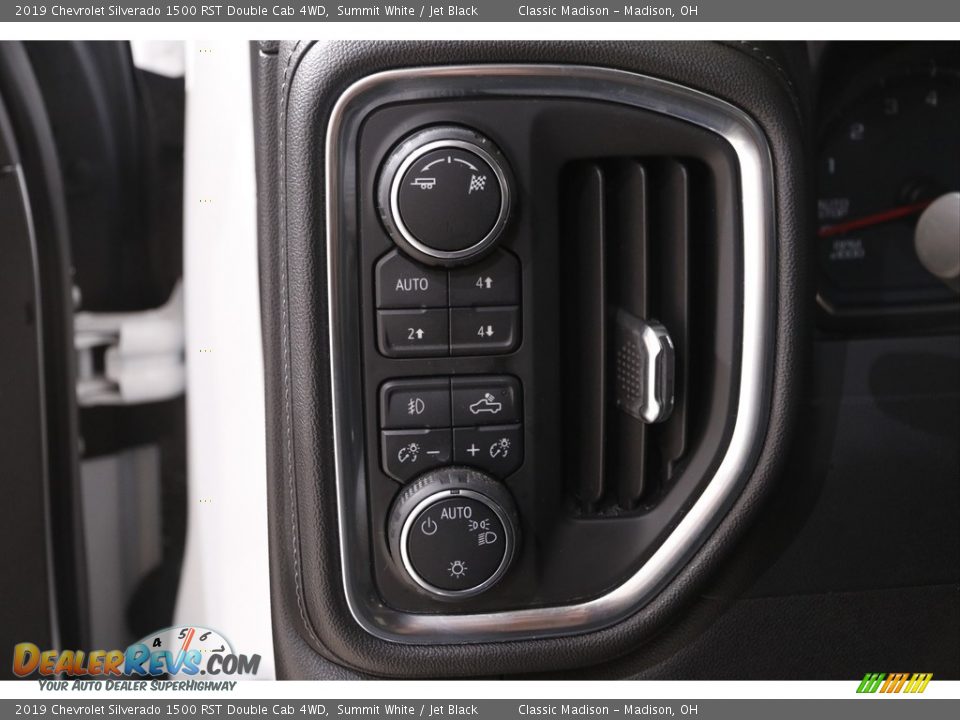 2019 Chevrolet Silverado 1500 RST Double Cab 4WD Summit White / Jet Black Photo #6