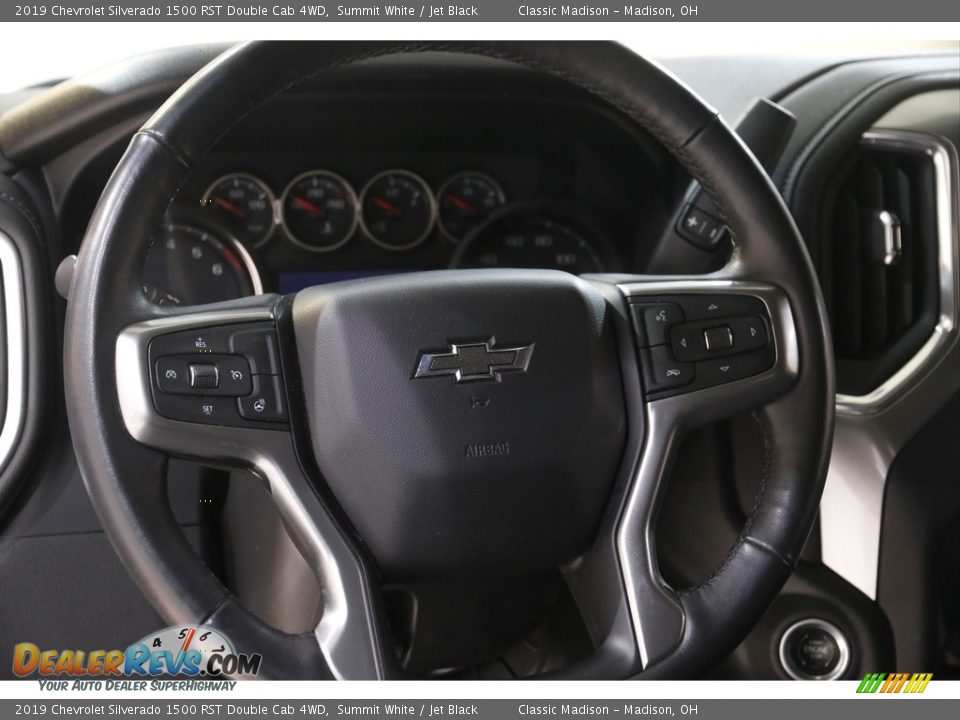 2019 Chevrolet Silverado 1500 RST Double Cab 4WD Summit White / Jet Black Photo #8