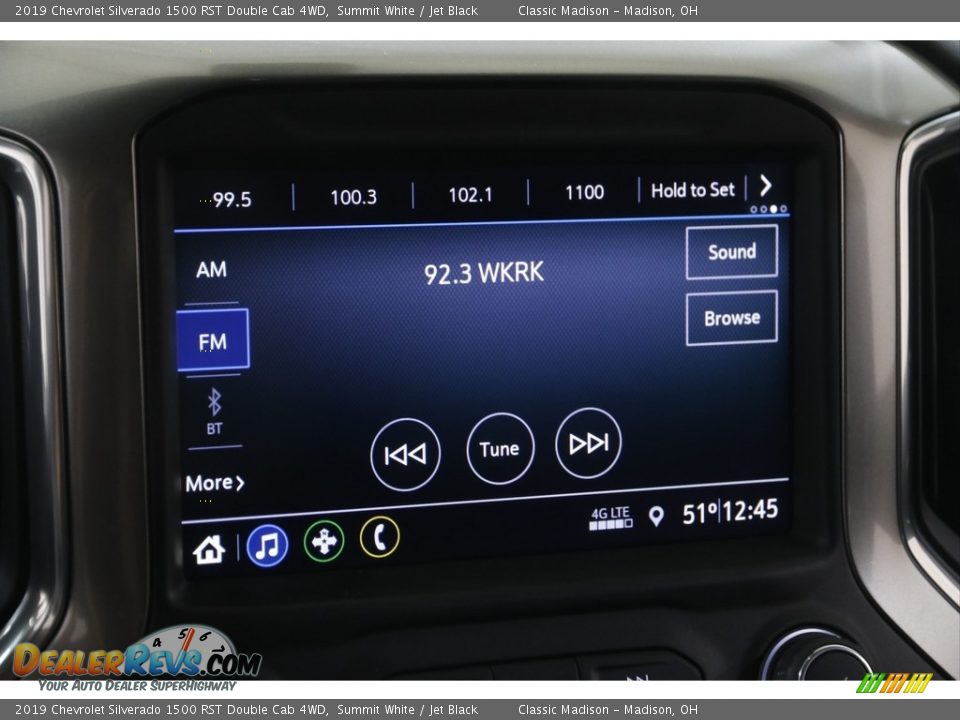 2019 Chevrolet Silverado 1500 RST Double Cab 4WD Summit White / Jet Black Photo #11