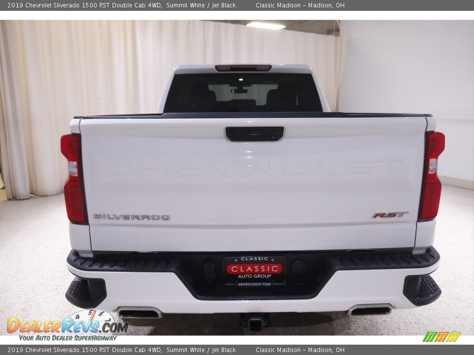 2019 Chevrolet Silverado 1500 RST Double Cab 4WD Summit White / Jet Black Photo #18